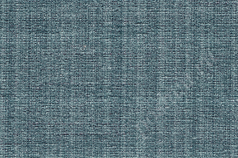 Портьерная ткань ISABELLA бархатистая, однотонная цвета морской волны, шир.139см