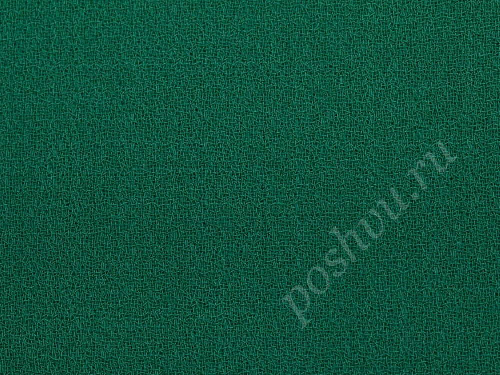 Ткань Креп красивого зеленого оттенка