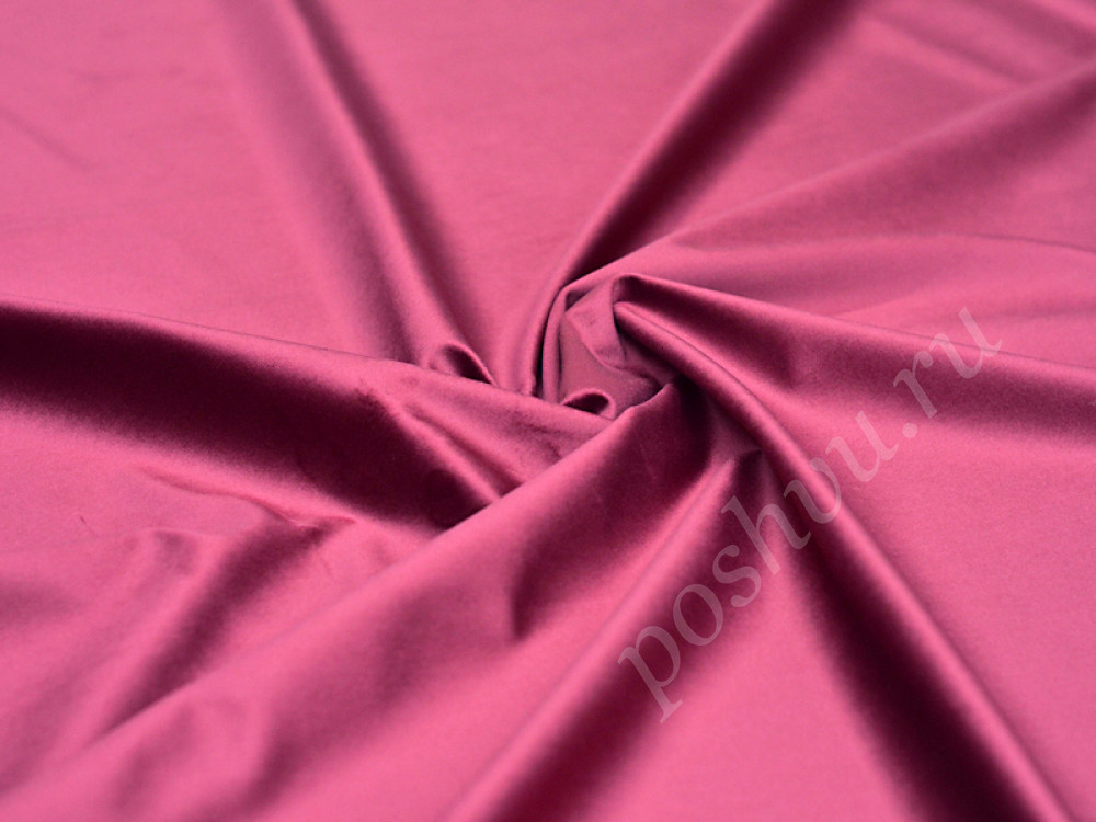 Мебельно-портьерный бархат TOGO пыльно-розового цвета (260г/м2)