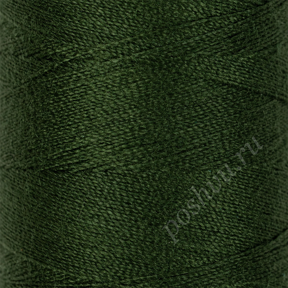 Швейные нитки (полиэстер) 40/2 "Gamma" 400 я 1 шт 365 м №221 т.зеленый