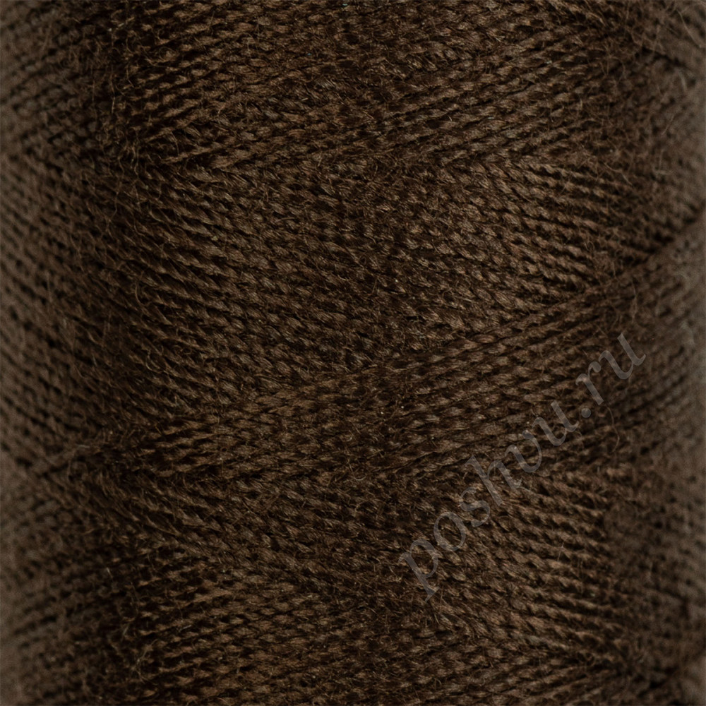 Швейные нитки (полиэстер) 40/2 "Gamma" 400 я 1 шт 365 м  №492 т.коричневый