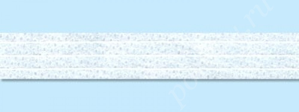 Тесьма усиленная (кромка клеевая) 10 мм Белая
