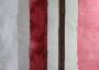 Портьерная ткань рогожка NELLO серо-бордово-розовые полосы
