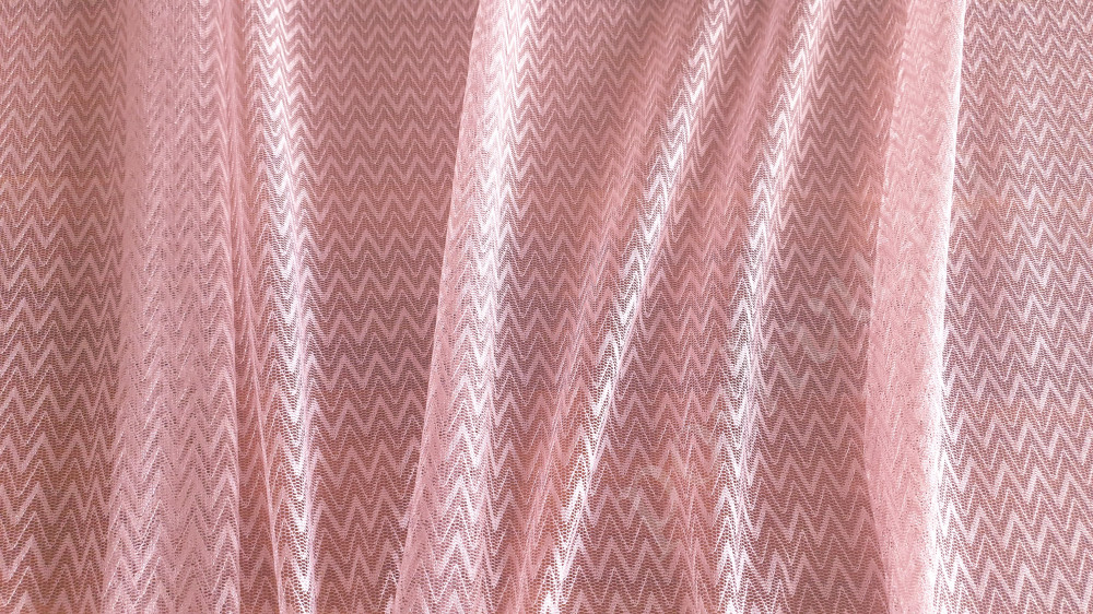 Тюль сетка Premium BRILLIANT цвет Розовый