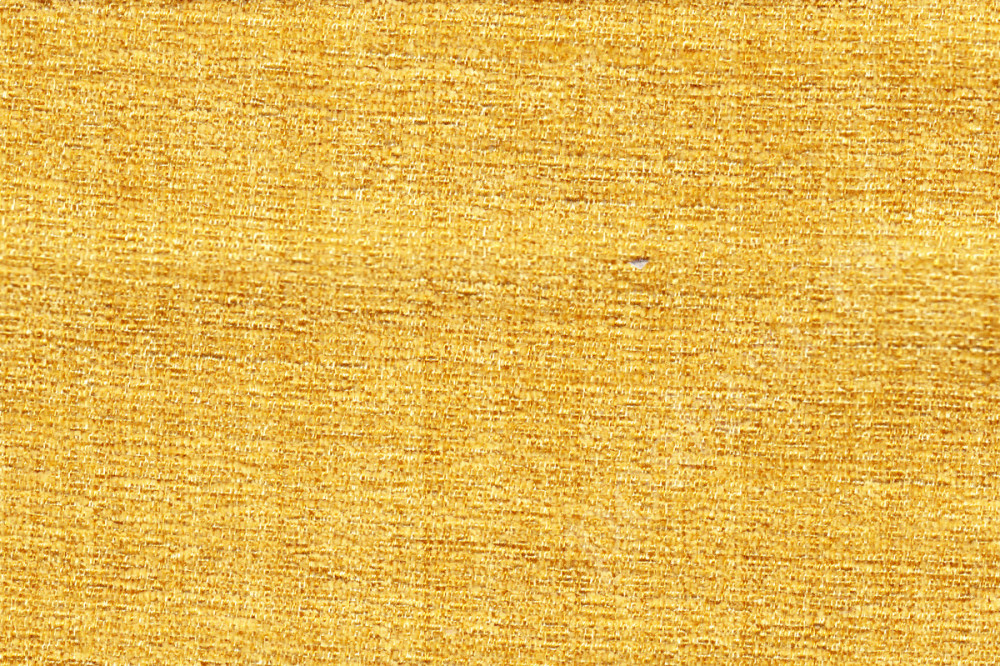 Портьерная ткань ISABELLA бархатистая, однотонная желтого цвета, шир.139см