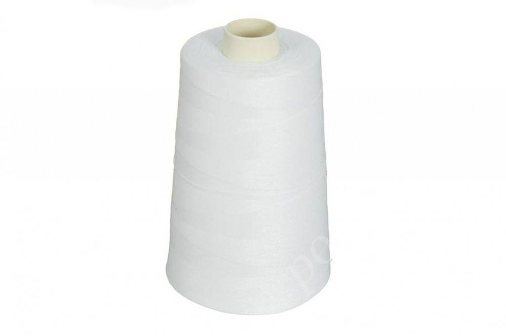 Швейные нитки (армированные) 70ЛЛ, 2500м, Белые