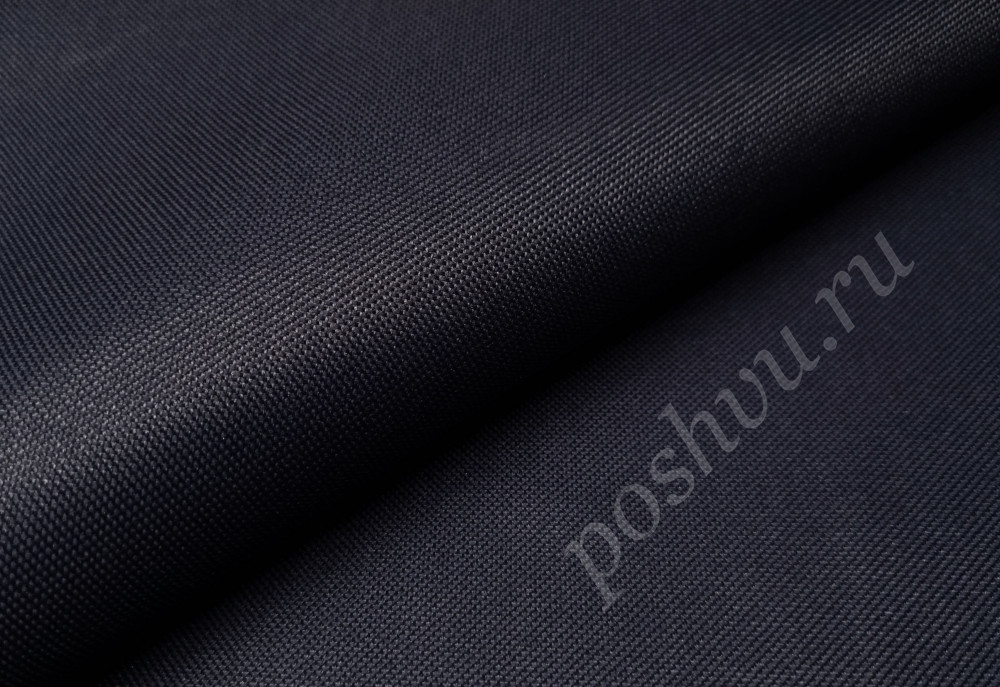 Ткань Оксфорд однотонный ПВХ 600D, цвет темно-синий, 290 гр/м2