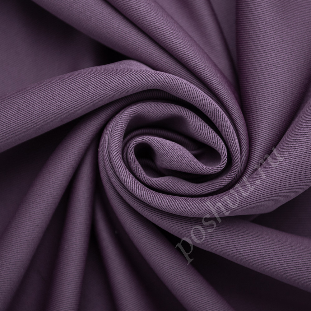 Портьерная ткань блэкаут PIPA фиолетового цвета, выс.310см