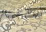 Жаккард HOLLY орнамент в бежево-коричневых тонах (548г/м2)