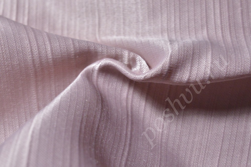 Ткань для штор шанжелизе красивого розового цвета