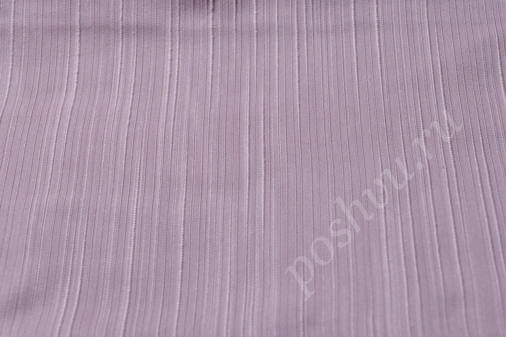 Ткань для штор шанжелизе нежно-лилового цвета