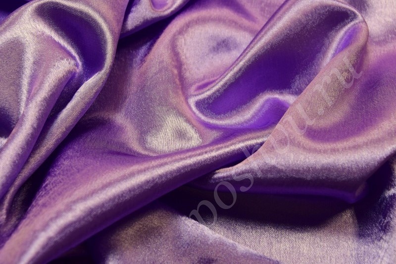 Ткань оригинальный фиолетовый креп-сатин