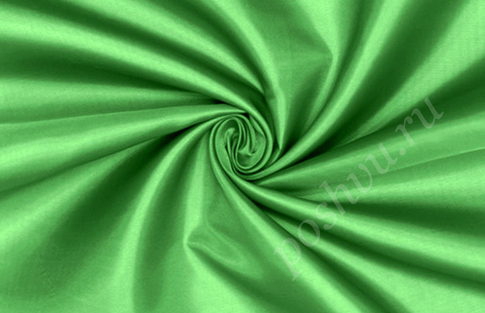 Подкладочная ткань Эсмеральда Зеленая