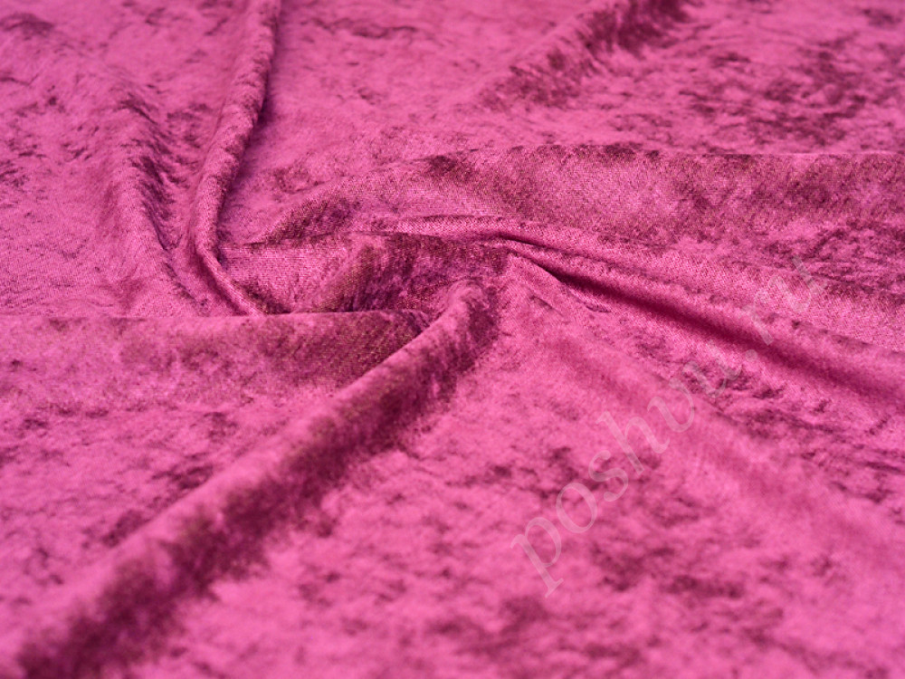 Шенилл SPACE темно-розового цвета 621г/м2