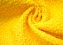 Костюмная ткань ярко-желтого цвета в рельефный узор