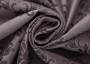 Портьерная ткань бархат FONTANA печатный дамасский узор на пыльно-розовом фоне, выс.300см