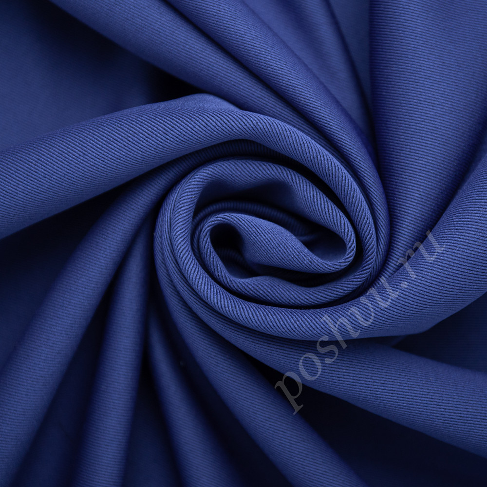 Портьерная ткань блэкаут PIPA синего цвета, выс.310см