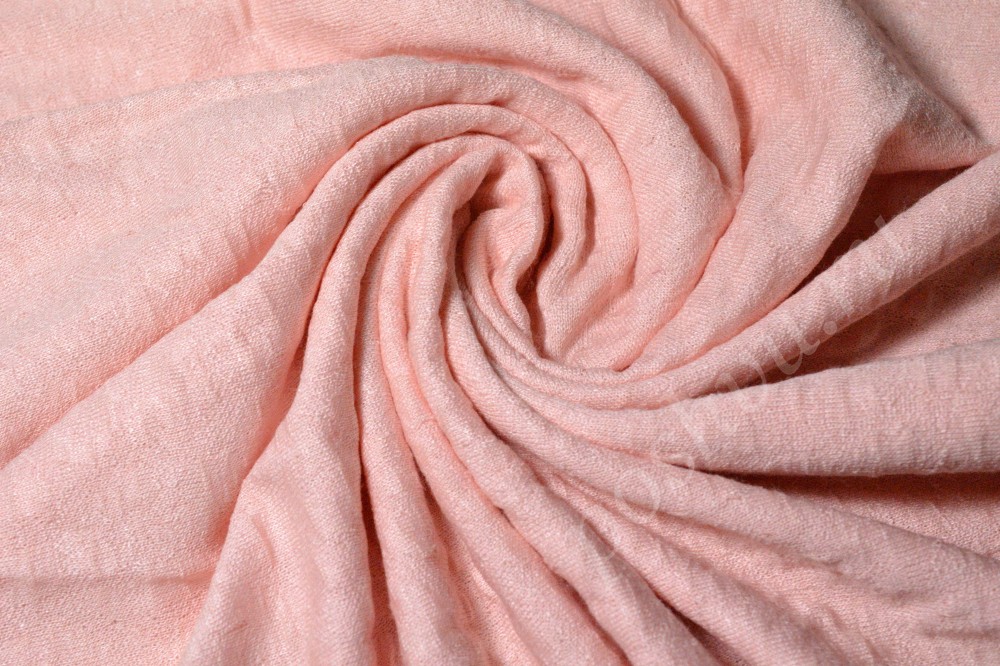 Ткань хлопок нежно-розового оттенка