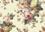 Велюр ARCADIA с цветочным принтом бежевого цвета