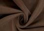 Портьерная ткань Канвас коричневого цвета