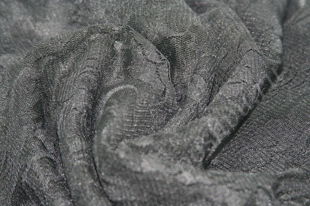 Ткань гипюр Серый жемчуг