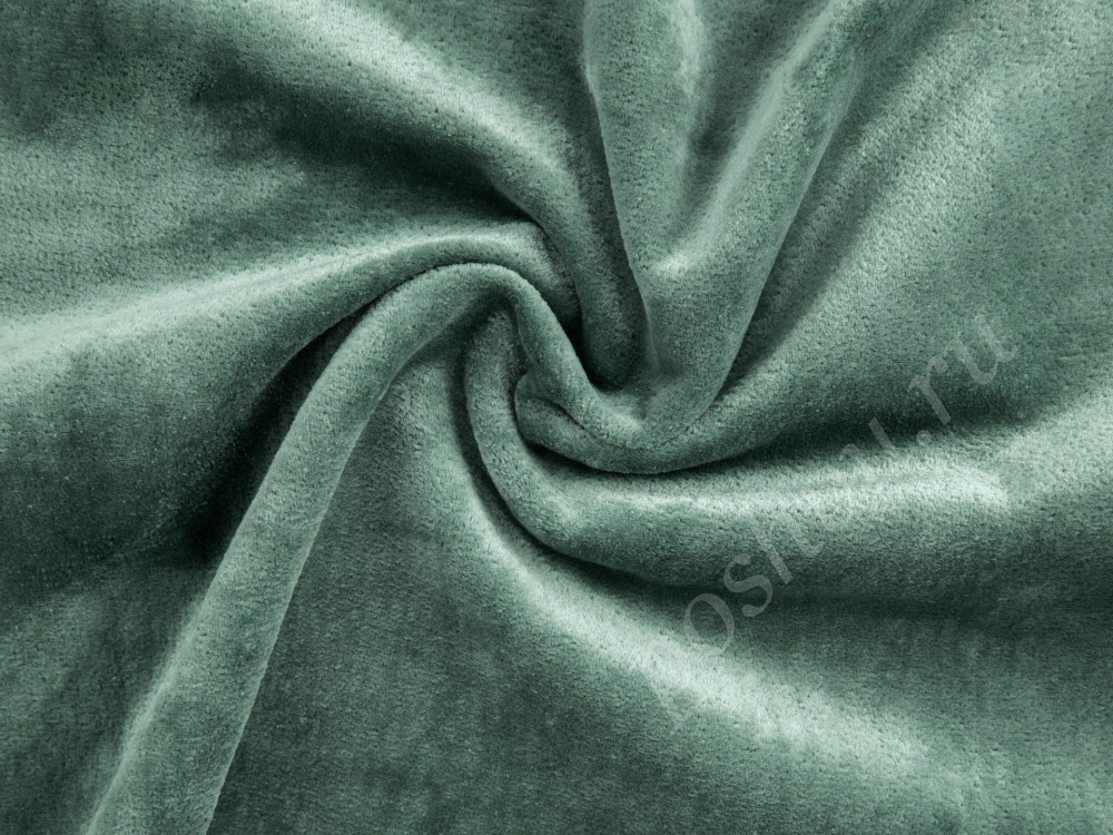 Велюр BELLEZZA светло-зеленого цвета (380г/м2)