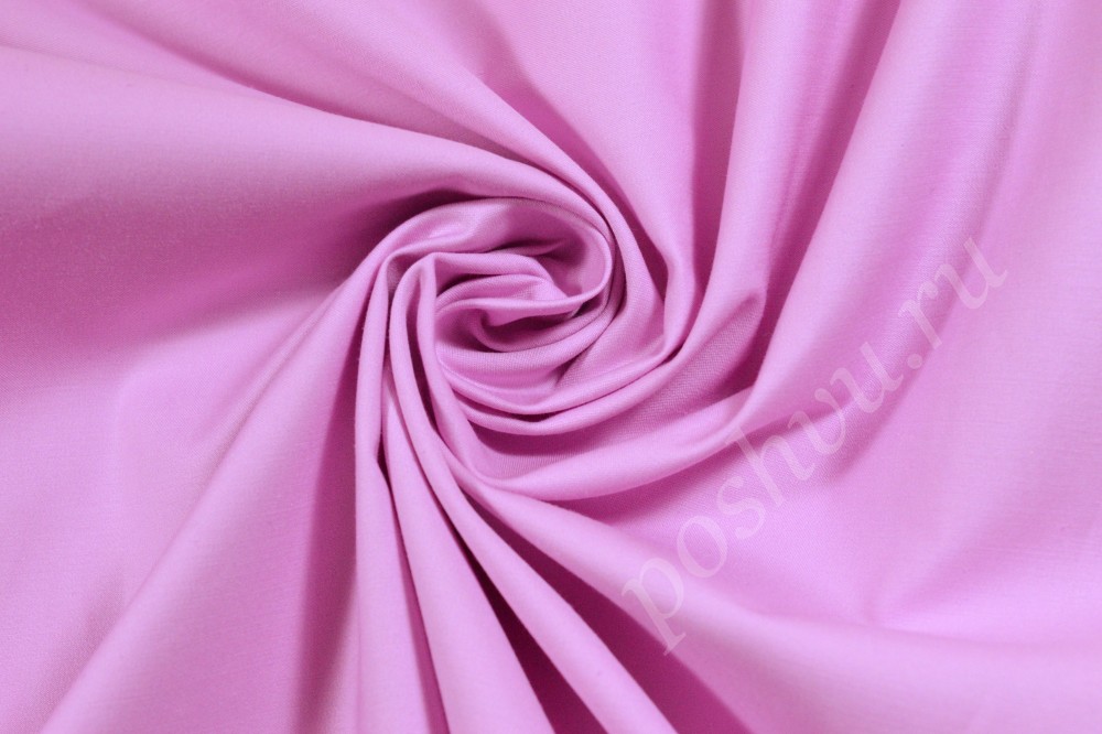 Ткань хлопок лилового оттенка
