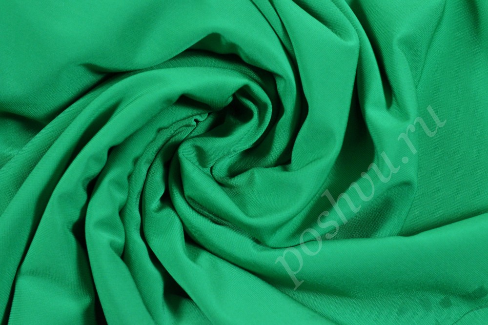 Ткань хлопок ярко-зеленого оттенка