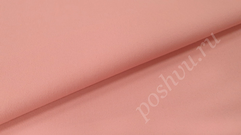 Ткань джинса Розового цвета