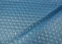 Курточная стеганая ткань Ромбы синего цвета