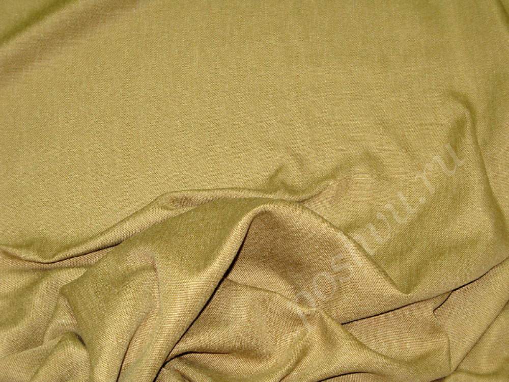 Портьерная ткань ЛИНО светло-оливкового цвета