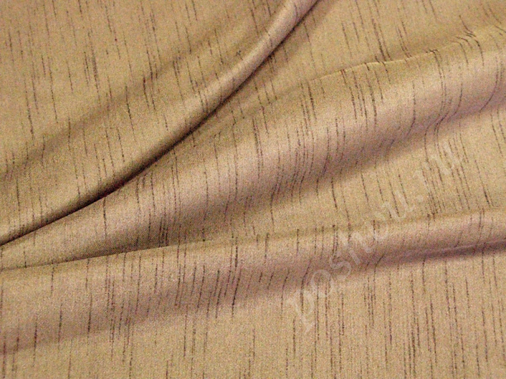 Портьерная ткань SL 3623 песочного цвета