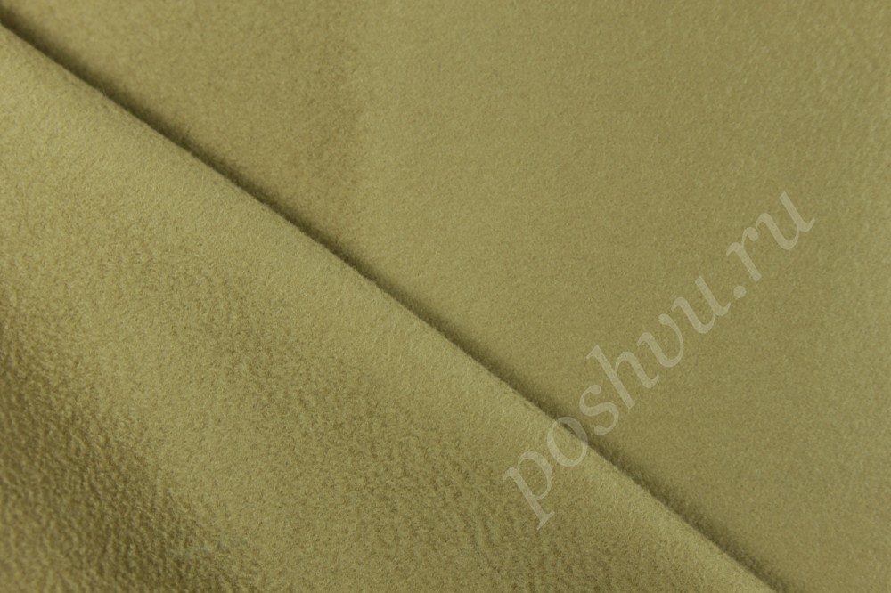 Ткань пальтовая Золотой песок Max Mara