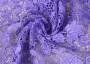 Красивая гипюровая ткань фиолетового цвета