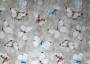 Мебельная ткань OUTDOOR TROPICANA бабочки на бежевом фоне (раппорт 29х25см)