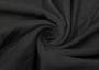Футер 3-нитка Пенье петля, цвет черный, эффект велюра