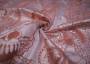 Дикий шелк Armani с вышивкой с розовым отливом