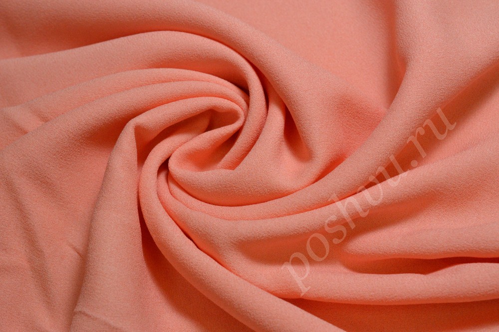 Вискозная ткань персикового цвета