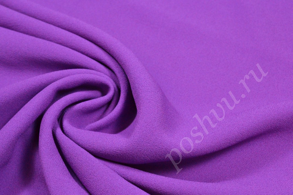 Ткань вискоза фиолетового оттенка