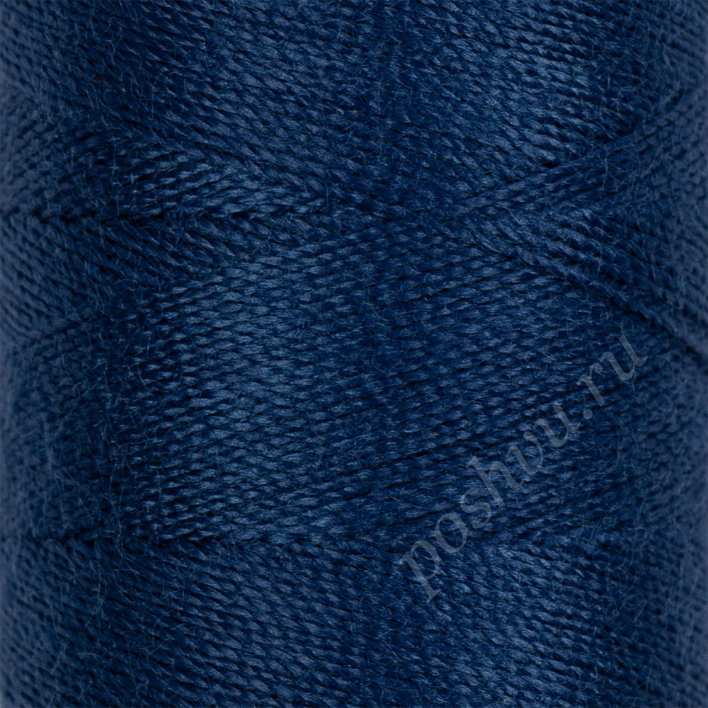 Швейные нитки (полиэстер) 40/2 "Gamma" 400 я 1 шт 365 м №296 синий