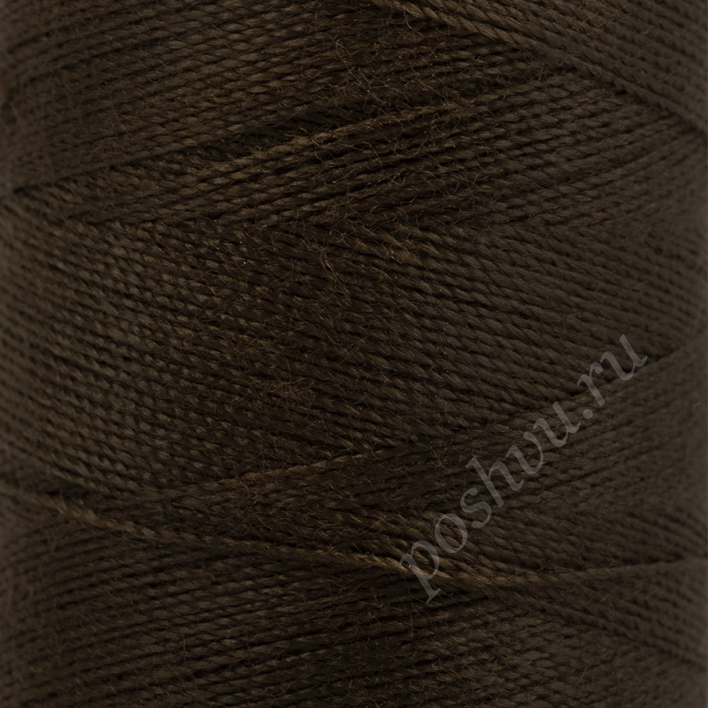 Швейные нитки (полиэстер) 40/2 "Gamma" 400 я 1 шт 365 м №494 т.коричневый