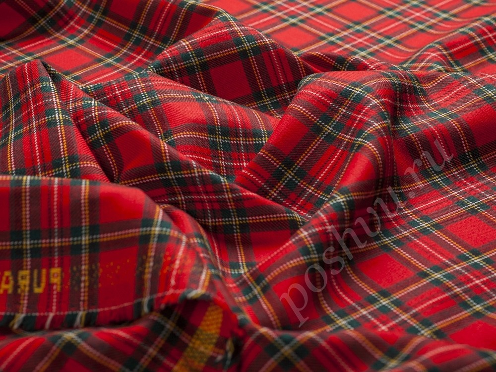Ткань Шерсть Шотландец