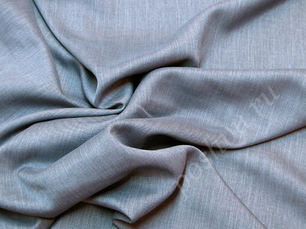 Портьерная ткань рогожка 64007 джинсового цвета