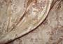 Портьерный жаккард МАРИОТ классический орнамент в бежево-коричневых тонах