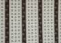 Мебельная ткань гобелен ARMONIA коричневые, бежевые полосы разной ширины с орнаментом
