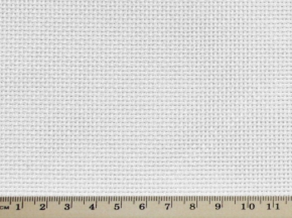 Канва белая аппретированная 183 г/м2 (14 каунт)