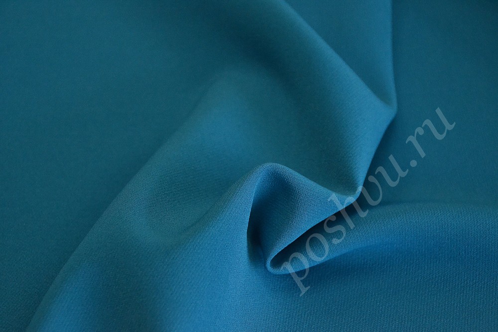 Плательная ткань синего цвета