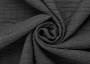 Портьерная ткань жаккард OTELLO жатка темно-серого цвета, выс.300см
