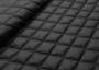 Курточная стежка Ромбы черного цвета, 150 гр/м2 синтепон