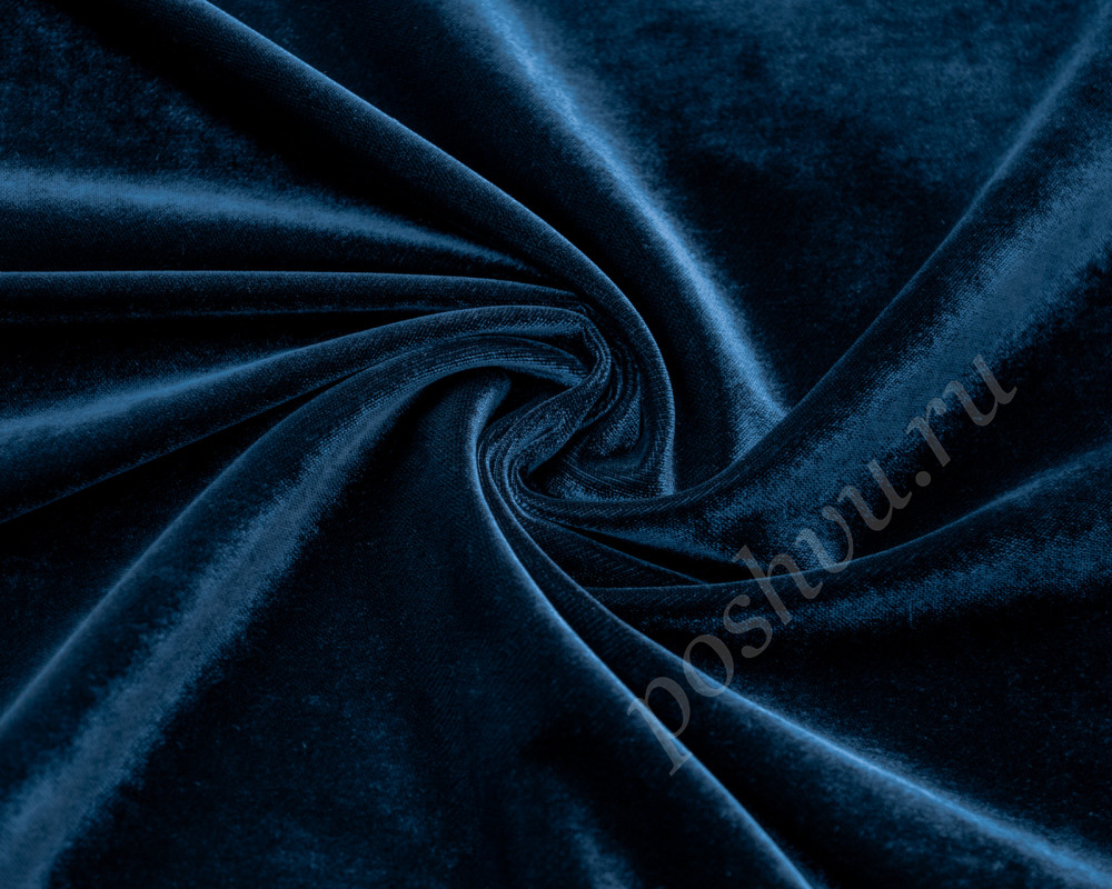 Мебельный велюр MURANO (LE) Темно-синий